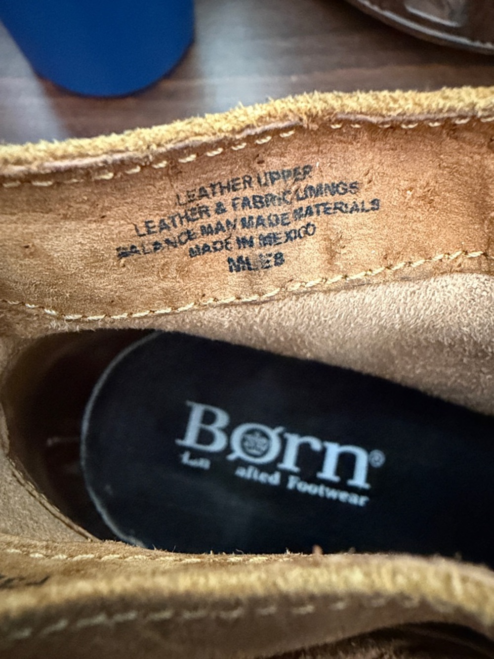 Born Brown Leather Chukka Boots - Stitched Details - Women's 10 / EU 42 rugged - Picture 9 of 9